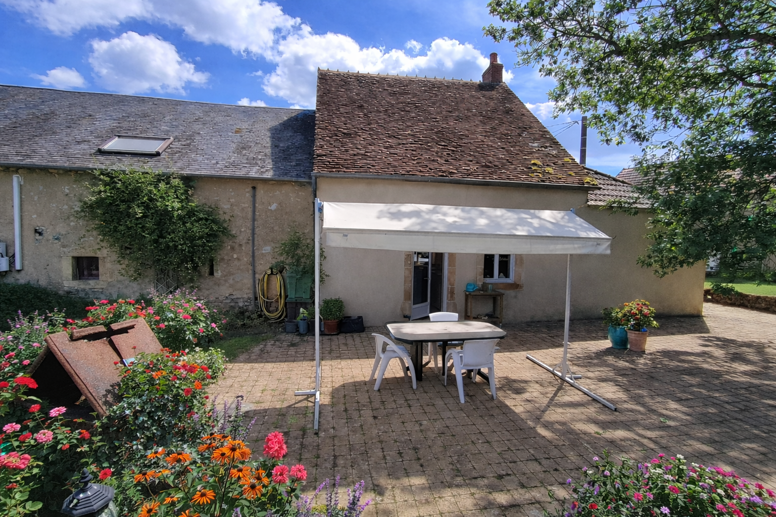 Maison de campagne avec grange à Porteau sur plus de 3ha !