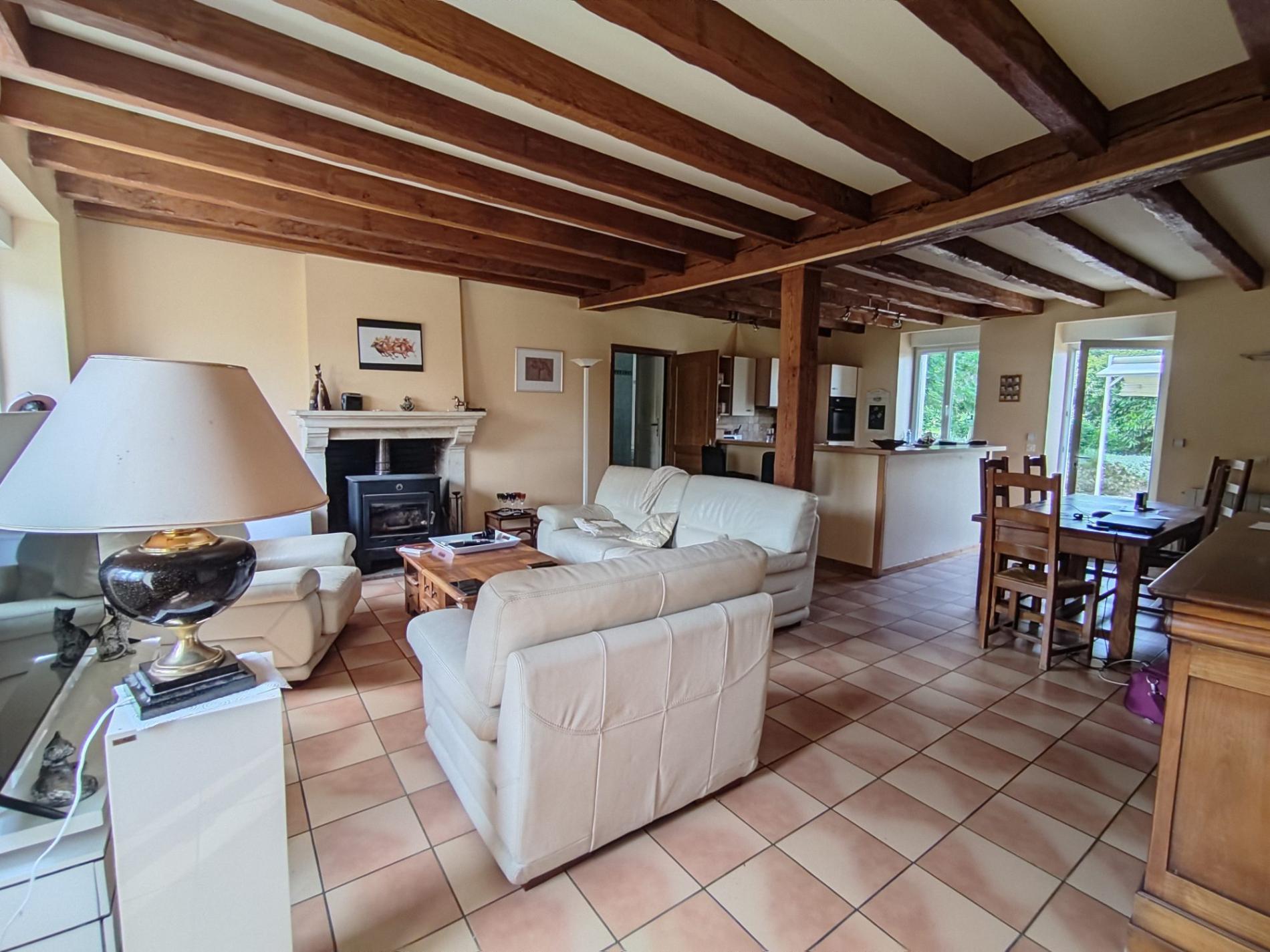 Maison de campagne avec grange à Porteau sur plus de 3ha !