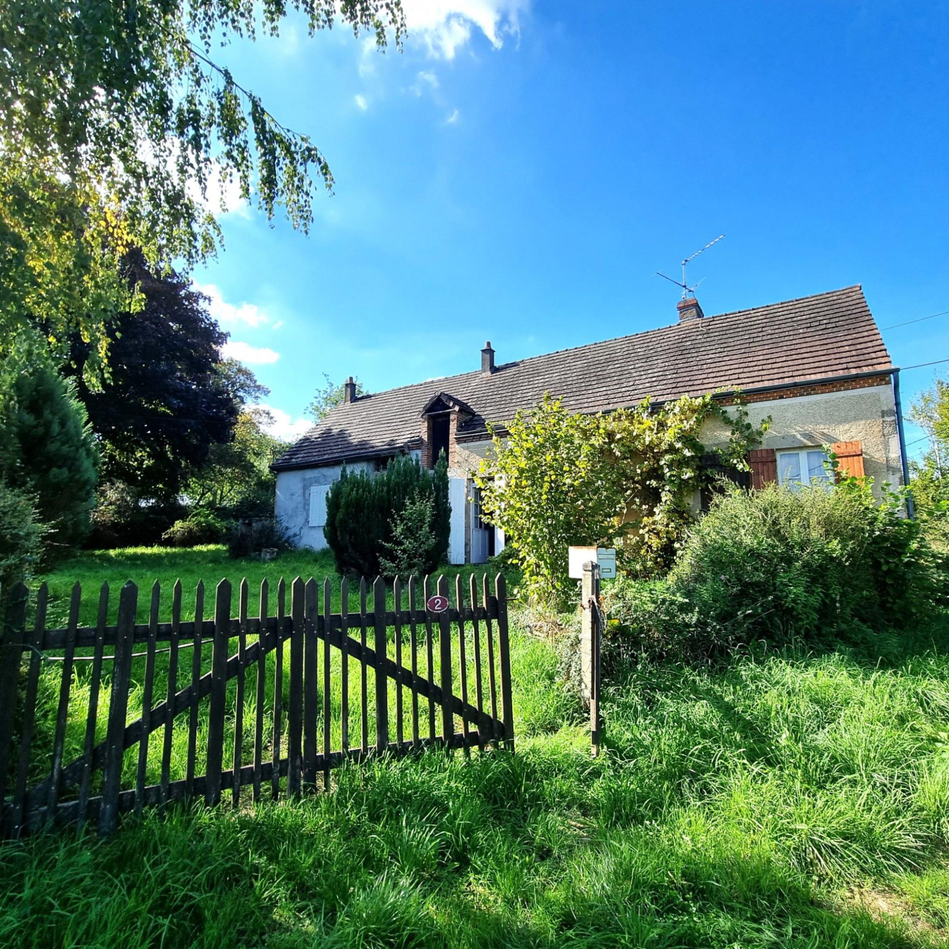 Maison avec grange à porteau !