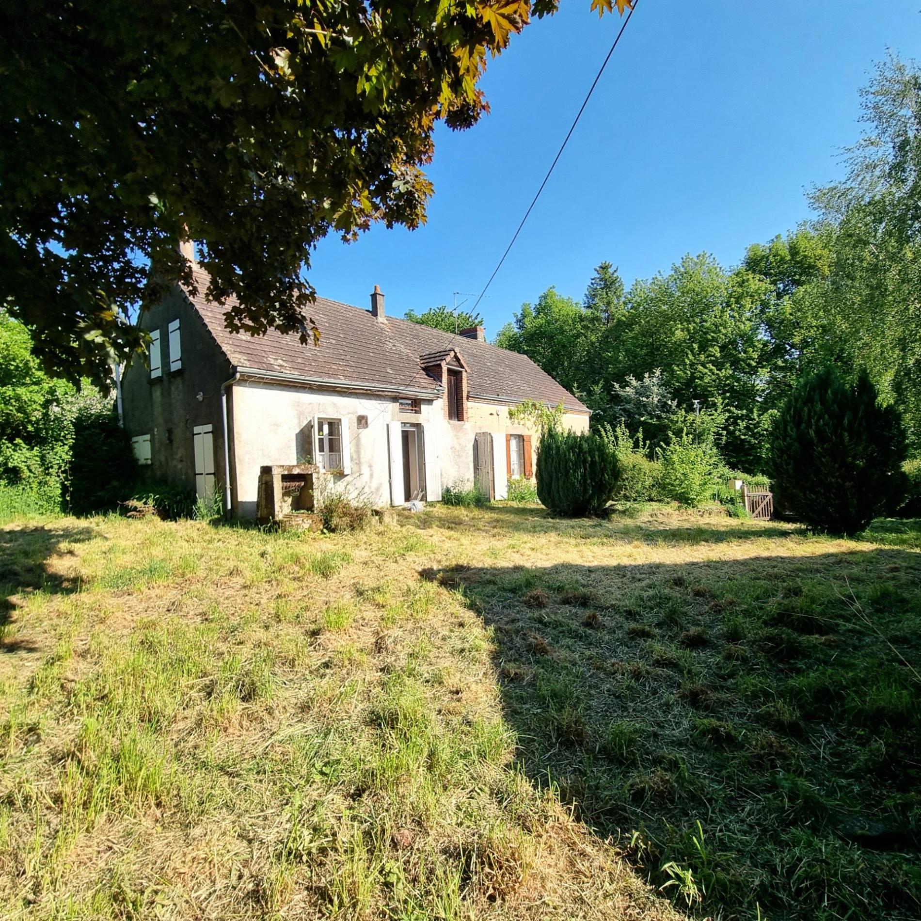 Maison avec grange à porteau !