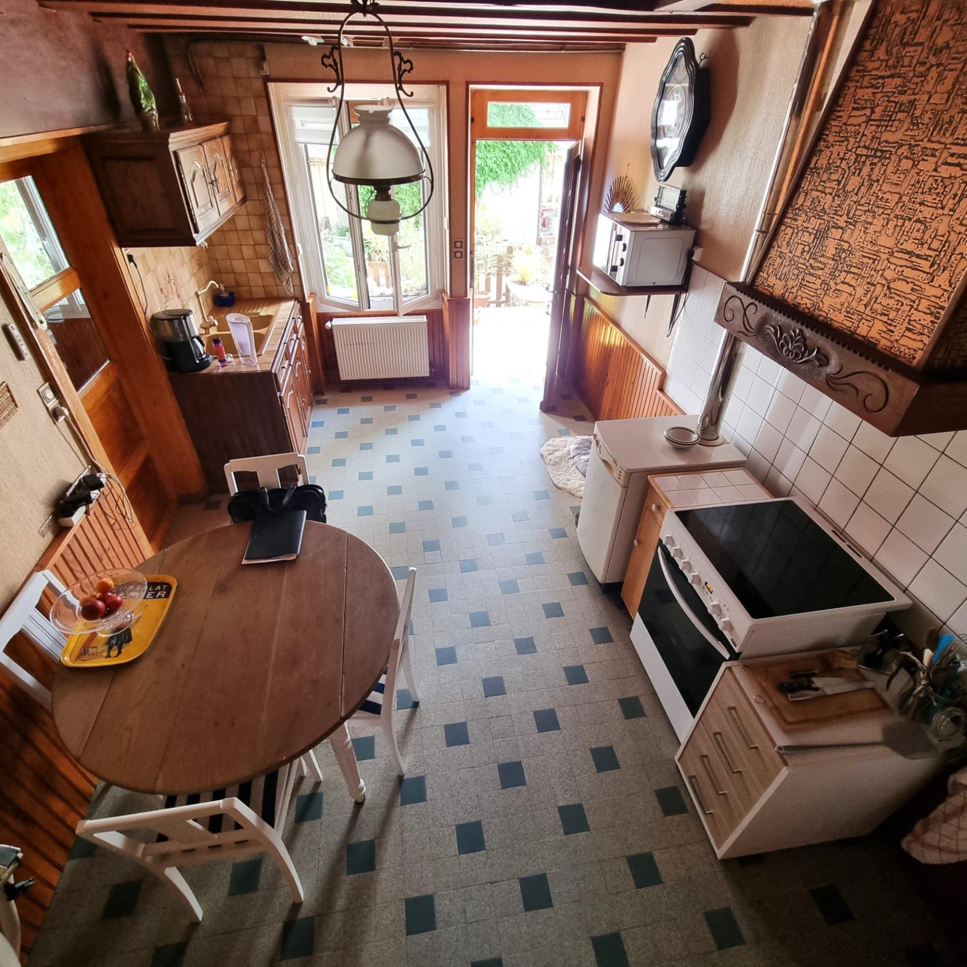 Maison de ville avec jardin !