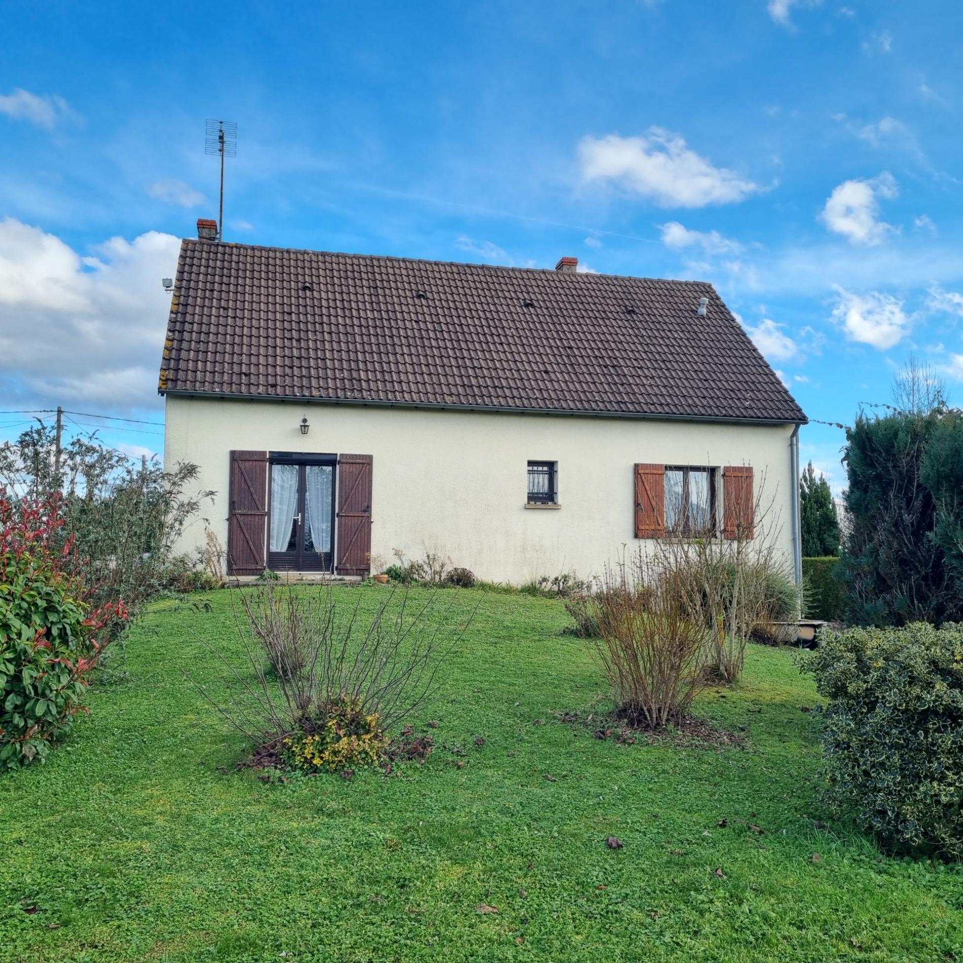 Pavillon de plain pied sur sous sol complet !
