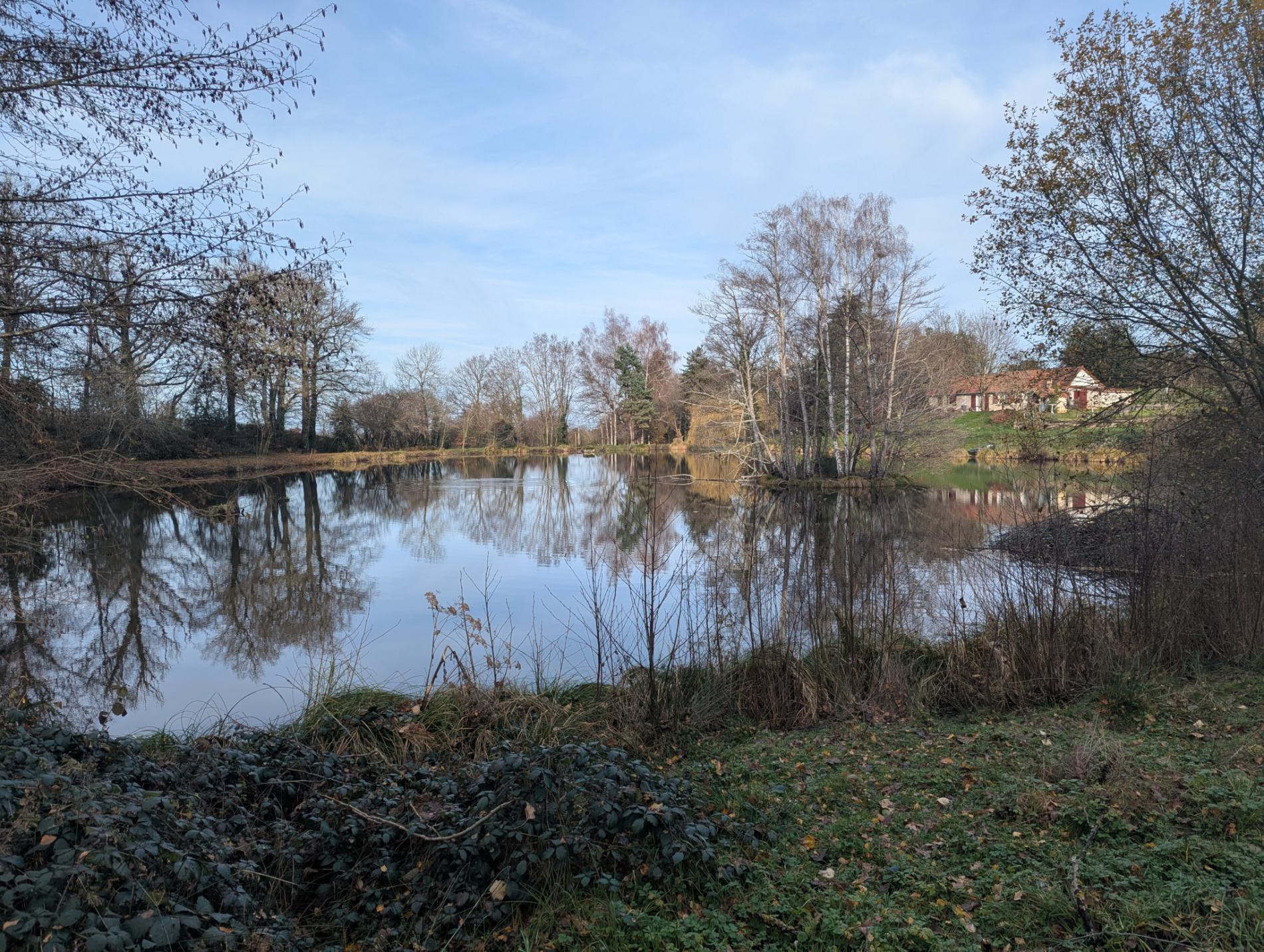 Maison de campagne avec étangs !