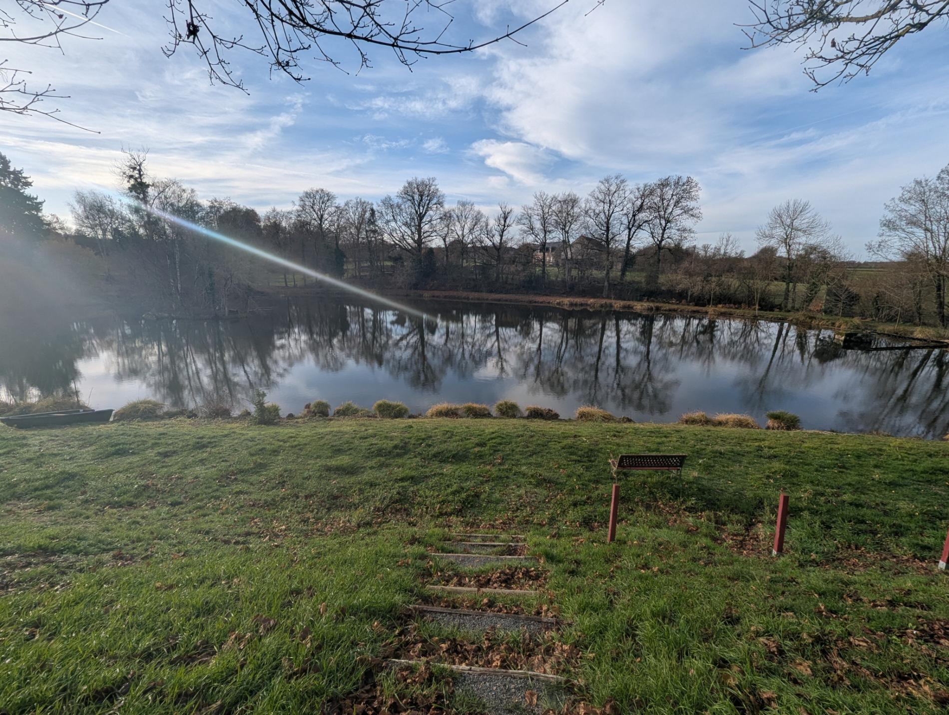 Maison de campagne avec étangs !