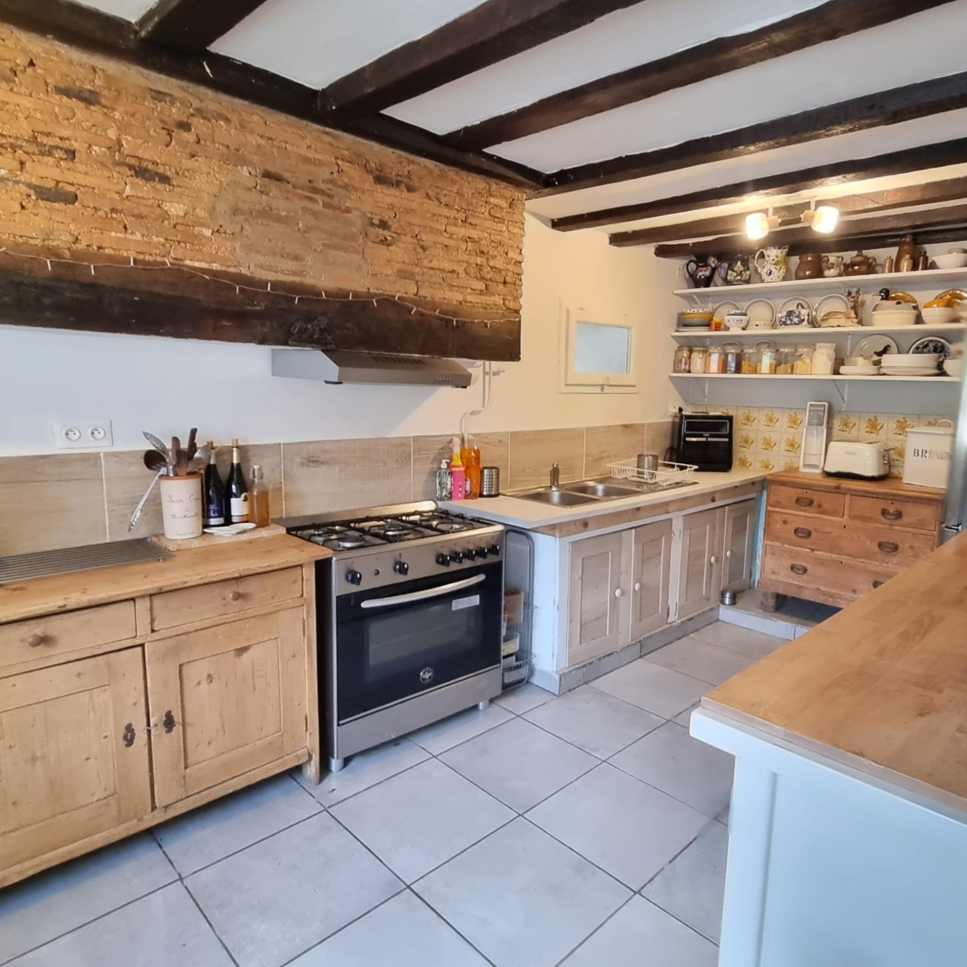 Maison de plain-pied en campagne !