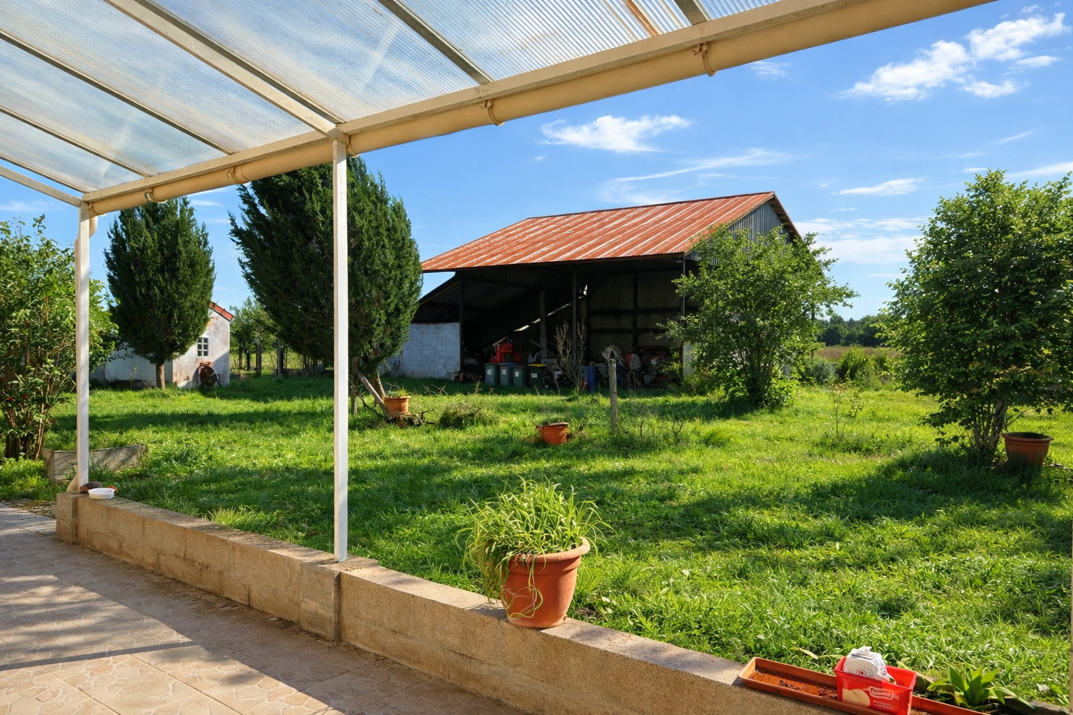 Maison de campagne avec dépendance sur 14ha !
