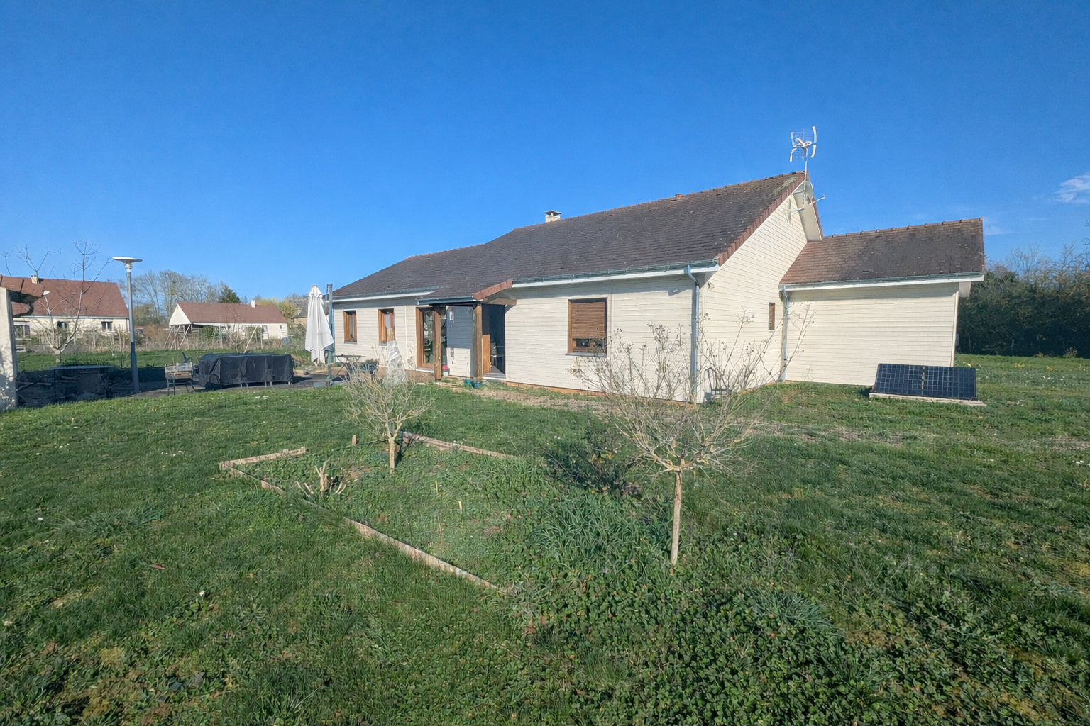 Maison de plain-pied au bout d'une impasse !