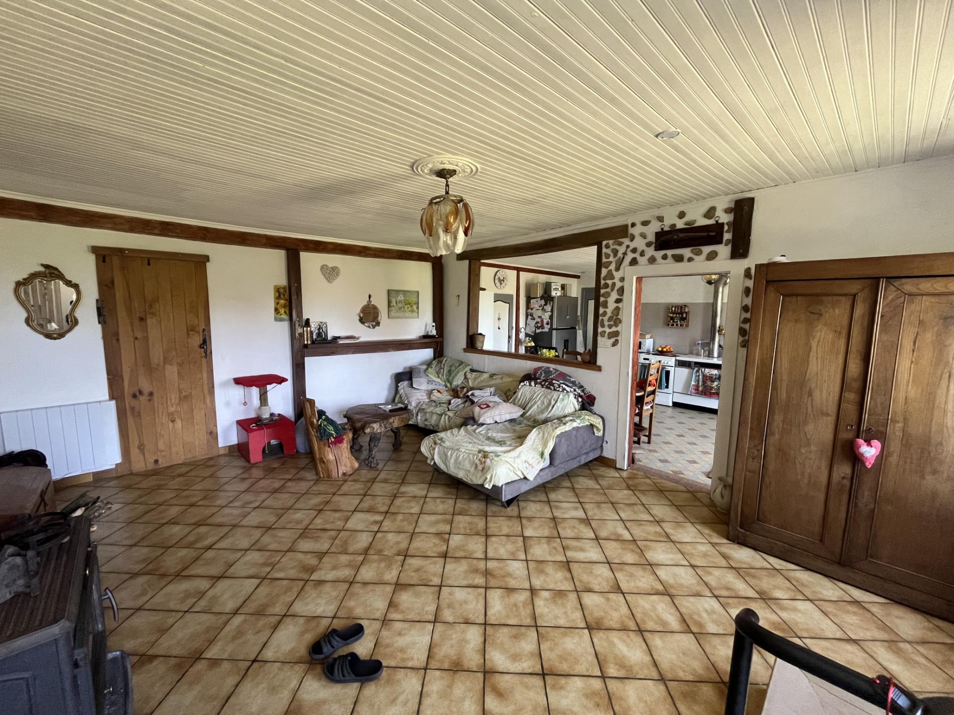 Maison de campagne de plain-pied au calme !