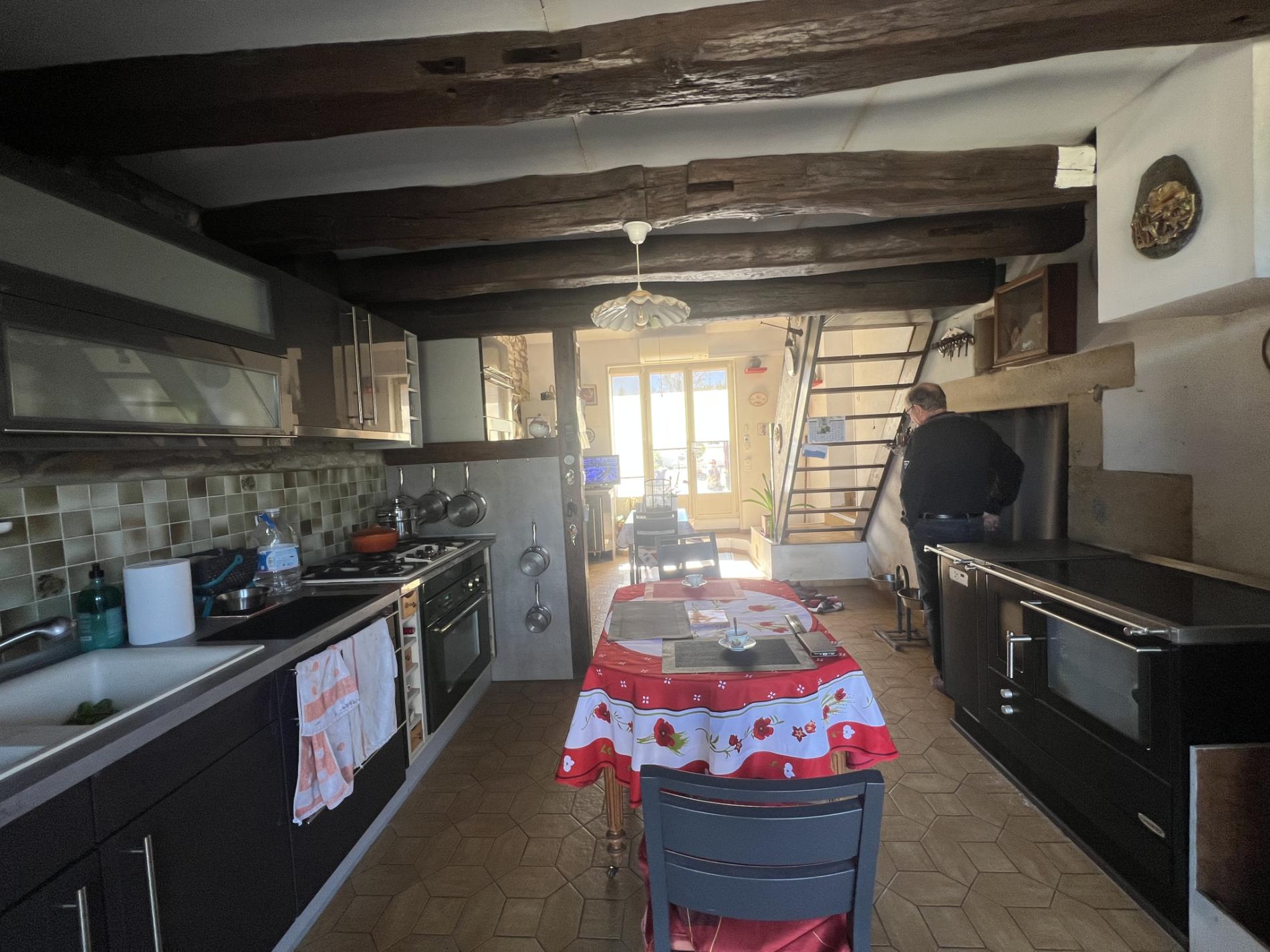 Maison d'habitation avec jardin