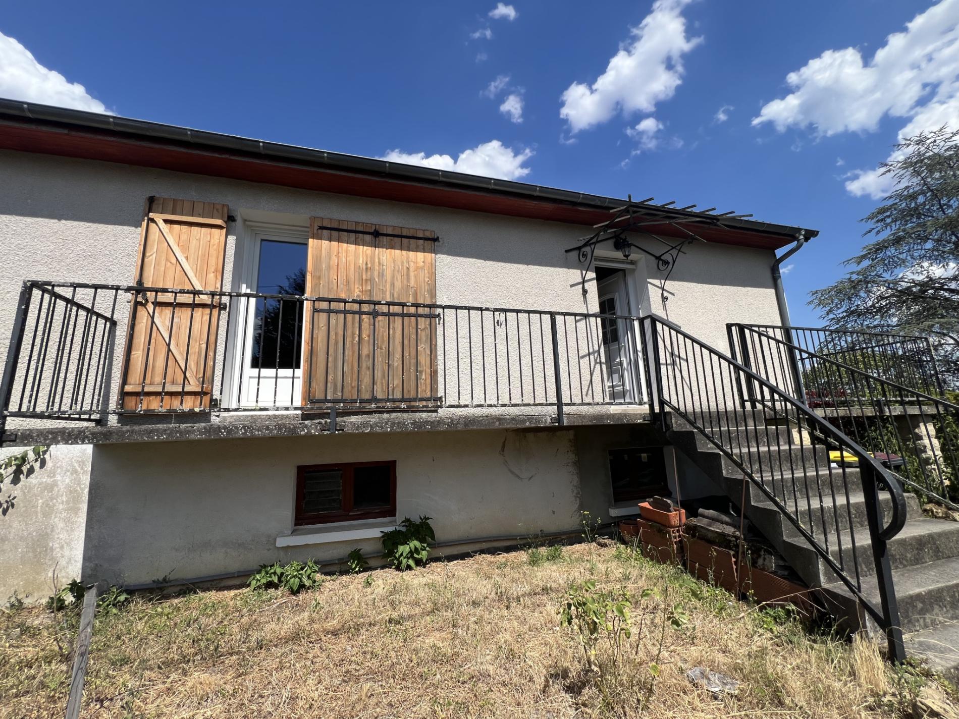 Maison sur sous sol complet