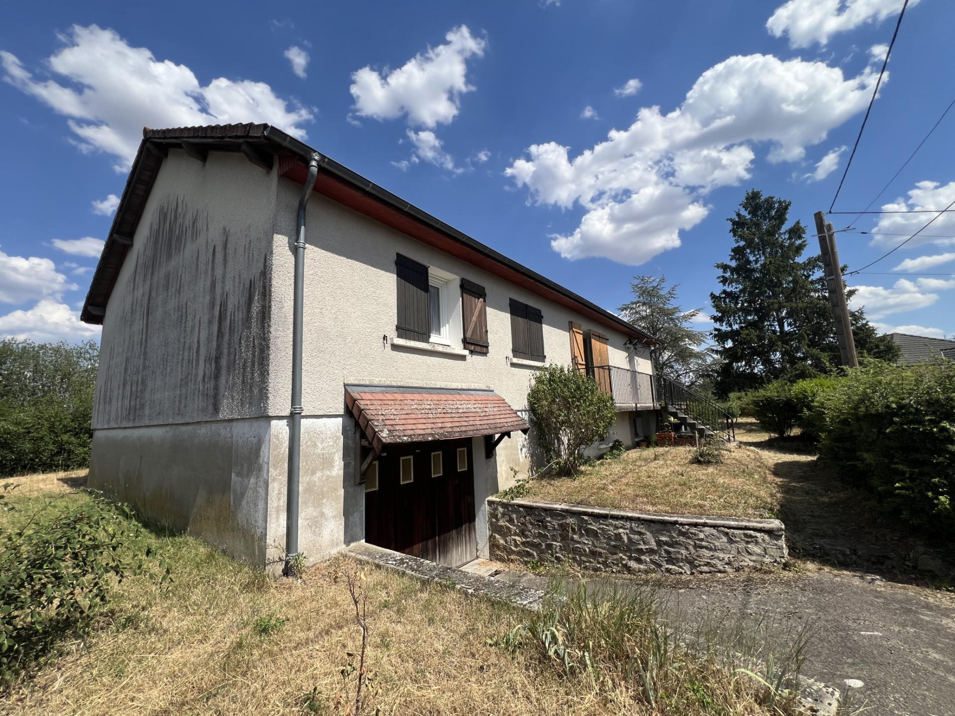 Maison sur sous sol complet