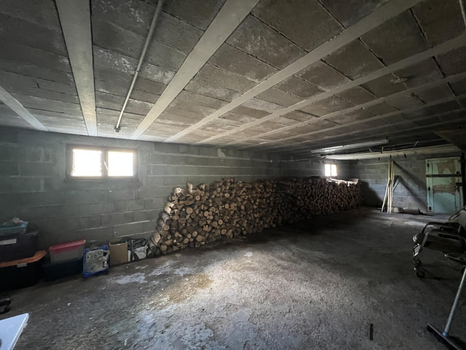 Maison sur sous sol complet