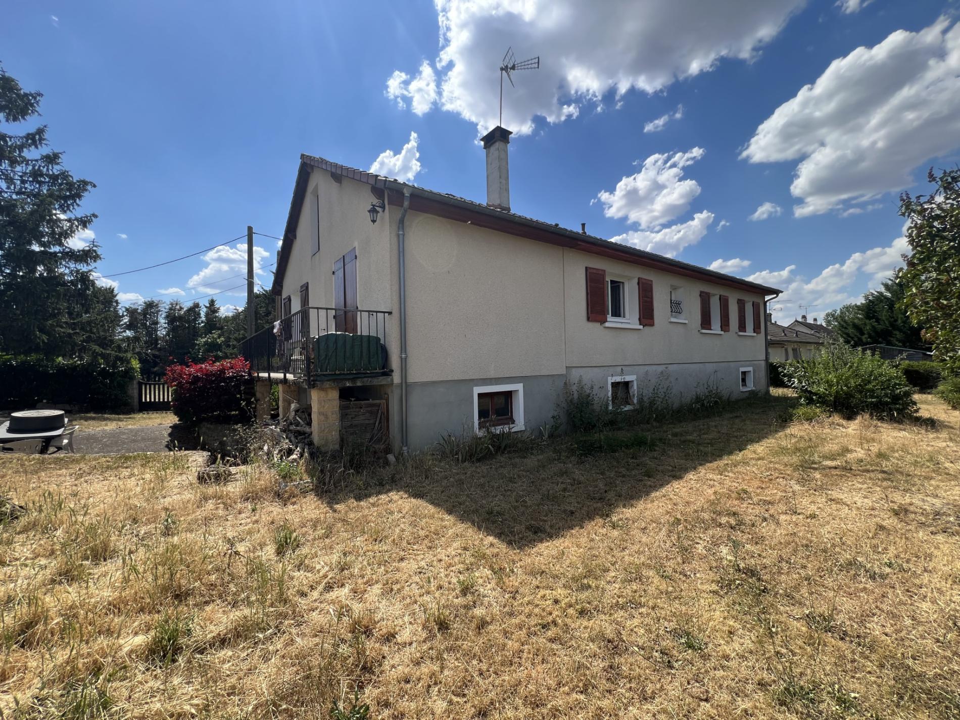 Maison sur sous sol complet