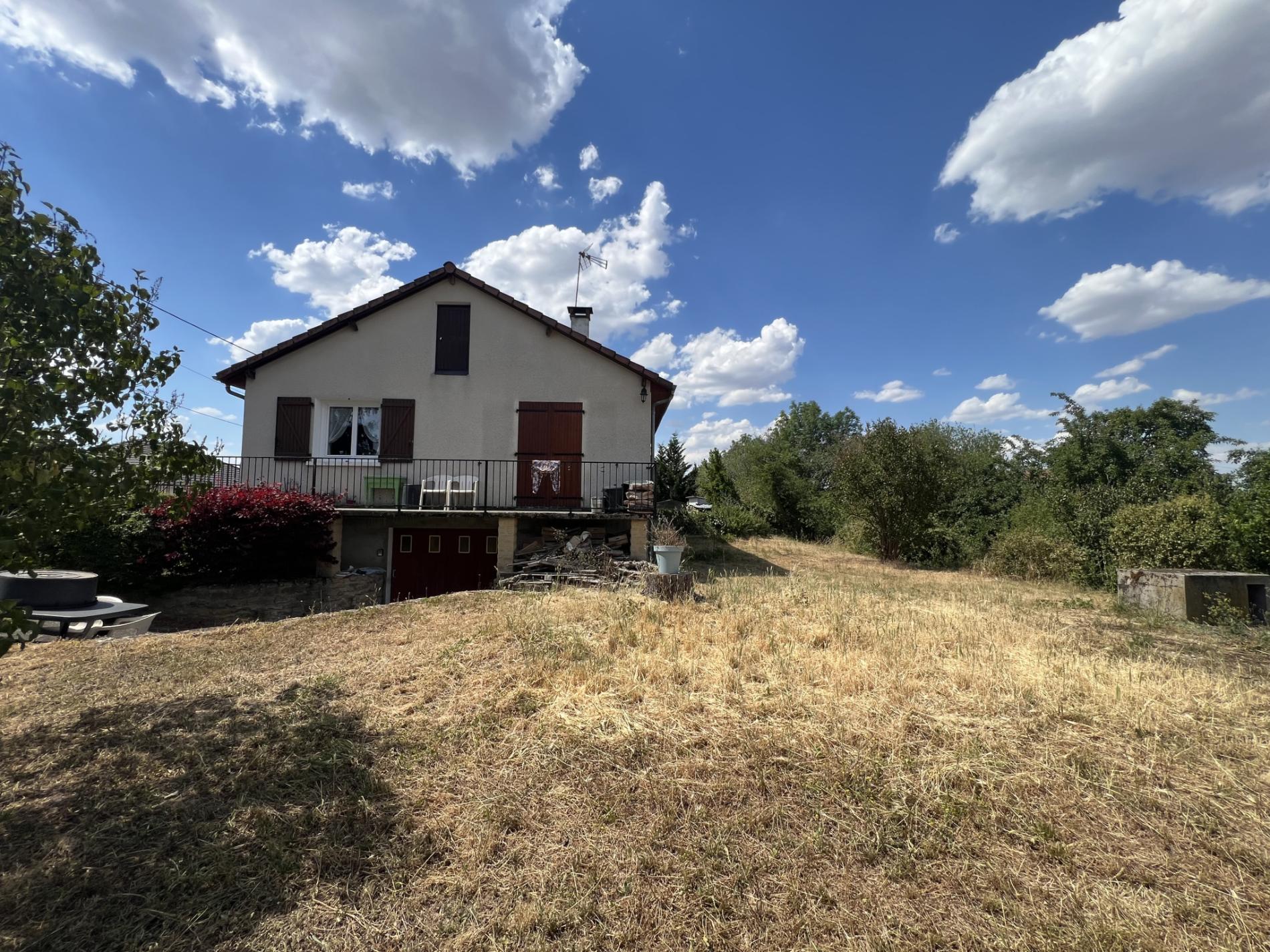 Maison sur sous sol complet
